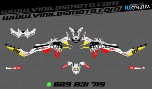 ADHESIVOS Y PEGATINAS DE VINILO HONDA ÁFRICA TWIN Rt005-09