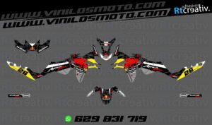 ADHESIVOS Y PEGATINAS DE VINILO HONDA ÁFRICA TWIN Rt005-10