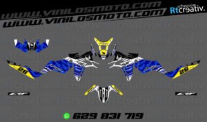 ADHESIVOS Y PEGATINAS DE VINILO HONDA ÁFRICA TWIN Rt006-06