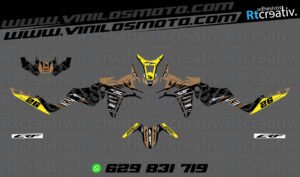 ADHESIVOS Y PEGATINAS DE VINILO HONDA ÁFRICA TWIN Rt006-09