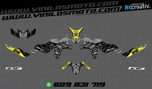 ADHESIVOS Y PEGATINAS DE VINILO HONDA ÁFRICA TWIN Rt006-11