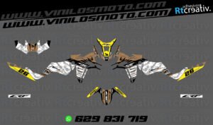 ADHESIVOS Y PEGATINAS DE VINILO HONDA ÁFRICA TWIN Rt006-15