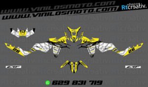 ADHESIVOS Y PEGATINAS DE VINILO HONDA ÁFRICA TWIN Rt006-16