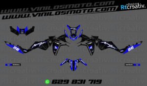 ADHESIVOS Y PEGATINAS DE VINILO HONDA ÁFRICA TWIN Rt007-02