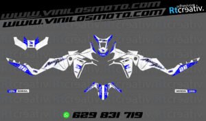 ADHESIVOS Y PEGATINAS DE VINILO HONDA ÁFRICA TWIN Rt007-08