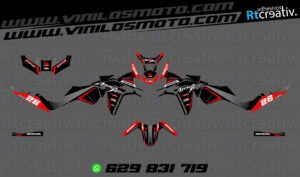 ADHESIVOS Y PEGATINAS DE VINILO HONDA ÁFRICA TWIN Rt008-01