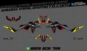 ADHESIVOS Y PEGATINAS DE VINILO HONDA ÁFRICA TWIN Rt008-02