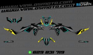 ADHESIVOS Y PEGATINAS DE VINILO HONDA ÁFRICA TWIN Rt008-04