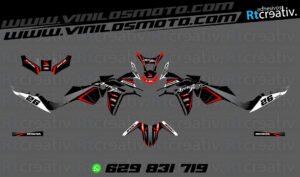 ADHESIVOS Y PEGATINAS DE VINILO HONDA ÁFRICA TWIN Rt008-05