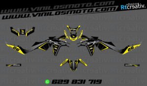 ADHESIVOS Y PEGATINAS DE VINILO HONDA ÁFRICA TWIN Rt008-07