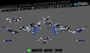 ADHESIVOS Y PEGATINAS DE VINILO HONDA ÁFRICA TWIN Rt010-03