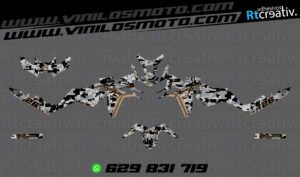 ADHESIVOS Y PEGATINAS DE VINILO HONDA ÁFRICA TWIN Rt010-04