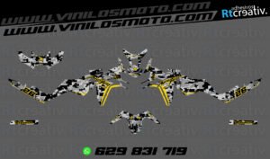 ADHESIVOS Y PEGATINAS DE VINILO HONDA ÁFRICA TWIN Rt010-05