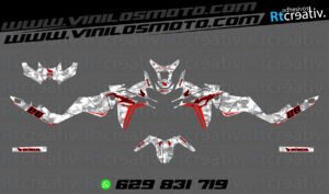 ADHESIVOS Y PEGATINAS DE VINILO HONDA ÁFRICA TWIN Rt010-07