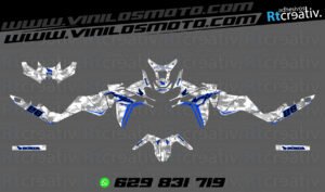 ADHESIVOS Y PEGATINAS DE VINILO HONDA ÁFRICA TWIN Rt010-08