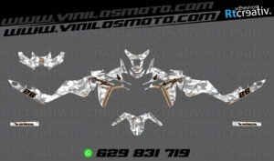 ADHESIVOS Y PEGATINAS DE VINILO HONDA ÁFRICA TWIN Rt010-09