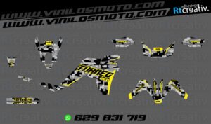 175€ - Aprilia Tuareg | Diseño Rt008 16 ADHESIVOS Y PEGATINAS DE VINILO APRILIA TUAREG Rt008-03