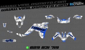 175€ - Aprilia Tuareg | Diseño Rt008 4 ADHESIVOS Y PEGATINAS DE VINILO APRILIA TUAREG Rt008-07