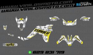 175€ - Aprilia Tuareg | Diseño Rt008 6 ADHESIVOS Y PEGATINAS DE VINILO APRILIA TUAREG Rt008-08
