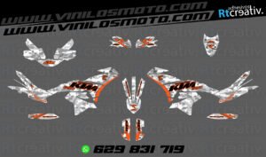 ADHESIVOS Y PEGATINAS DE VINILO KTM ADVENTURE Rt023-06