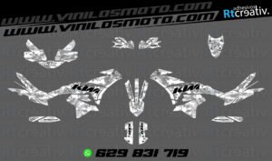 ADHESIVOS Y PEGATINAS DE VINILO KTM ADVENTURE Rt023-09
