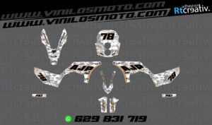 175€ - AJP PR7 Adventure | Diseño Rt005 18 ADHESIVOS Y PEGATINAS DE VINILO AJP PR7 ADVENTURE Rt005-09