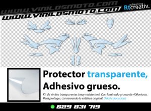 KIT DE VINILO PROTECTOR TRANSPARENTE PARA KTM ADVENTURE