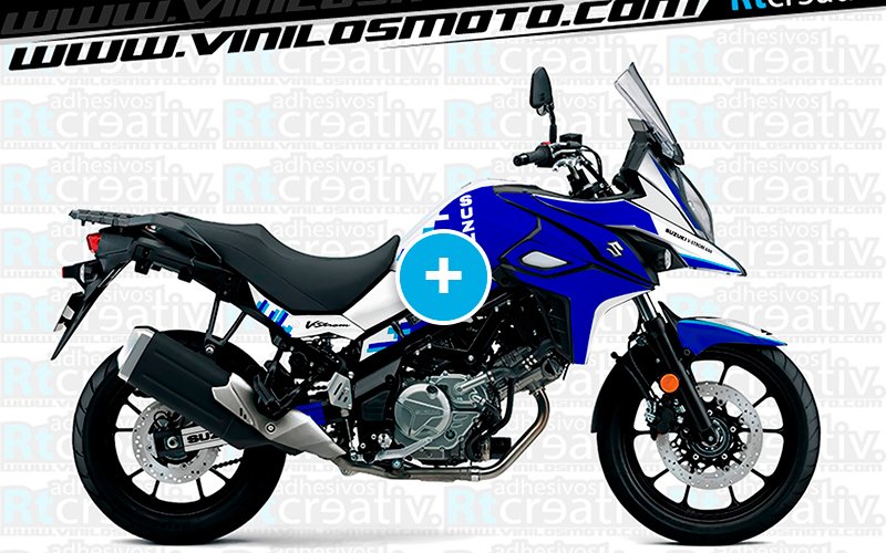 ADHESIVOS Y PEGATINAS DE VINILO SUZUKI V-STROM Rt001