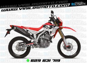 ADHESIVOS Y PEGATINAS DE VINILO HONDA ENDURO Y CROSS Rt009-05