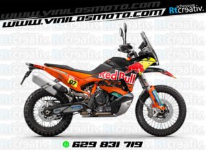 ADHESIVOS Y PEGATINAS DE VINILO KTM ADVENTURE Rt024-02