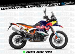 ADHESIVOS Y PEGATINAS DE VINILO KTM ADVENTURE Rt024-03