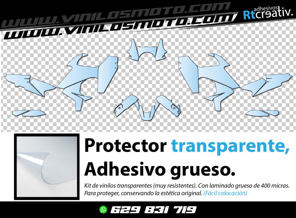 ADHESIVOS Y PEGATINAS DE VINILO HONDA ÁFRICA TWIN Rt011-01