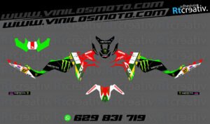 175€ - África Twin | Diseño Rt011 3 ADHESIVOS Y PEGATINAS DE VINILO HONDA ÁFRICA TWIN Rt011-02