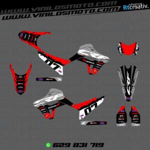 ADHESIVOS Y PEGATINAS DE VINILO HONDA ENDURO Y CROSS Rt007-02