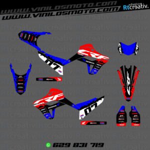 ADHESIVOS Y PEGATINAS DE VINILO HONDA ENDURO Y CROSS Rt007-03