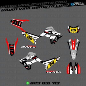 ADHESIVOS Y PEGATINAS DE VINILO HONDA ENDURO Y CROSS Rt009-07