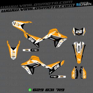 ADHESIVOS Y PEGATINAS DE VINILO HONDA ENDURO Y CROSS Rt012-03
