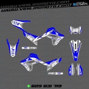 ADHESIVOS Y PEGATINAS DE VINILO HONDA ENDURO Y CROSS Rt012-06