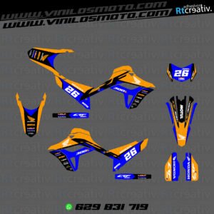 ADHESIVOS Y PEGATINAS DE VINILO HONDA ENDURO Y CROSS Rt012-11