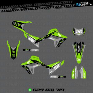 ADHESIVOS Y PEGATINAS DE VINILO HONDA ENDURO Y CROSS Rt012-14