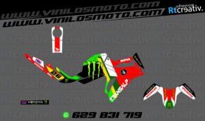 ADHESIVOS Y PEGATINAS DE VINILO HONDA TRANSALP 750 Rt008-02