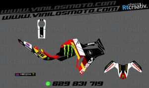 ADHESIVOS Y PEGATINAS DE VINILO HONDA TRANSALP 750 Rt008-07