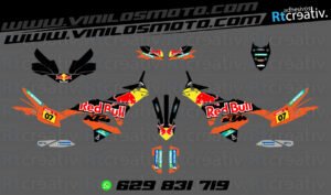ADHESIVOS Y PEGATINAS DE VINILO KTM ADVENTURE Rt024-02