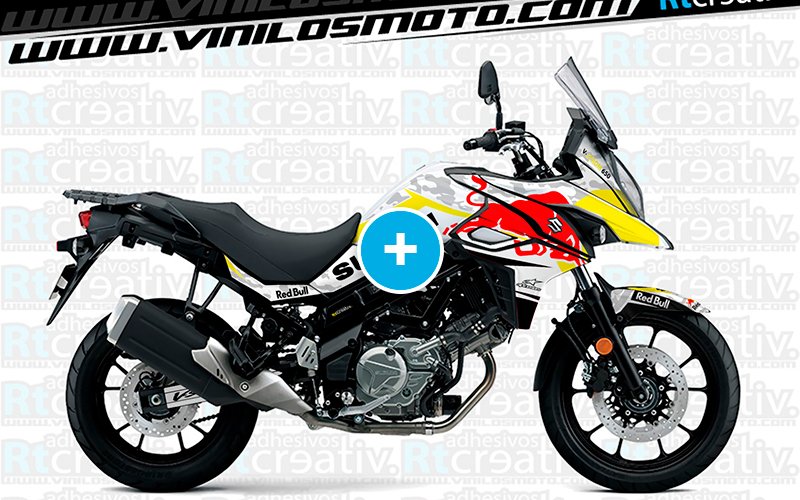 ADHESIVOS Y PEGATINAS DE VINILO SUZUKI V-STROM Rt003