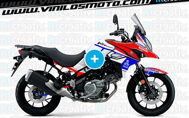 ADHESIVOS Y PEGATINAS DE VINILO SUZUKI V-STROM Rt004