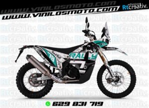 175€ - Kove 450 Rally | Diseño Rt001 11 ADHESIVOS Y PEGATINAS DE VINILO KOVE 450 RALLY Rt001-06