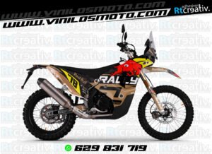 175€ - Kove 450 Rally | Diseño Rt001 13 ADHESIVOS Y PEGATINAS DE VINILO KOVE 450 RALLY Rt001-07