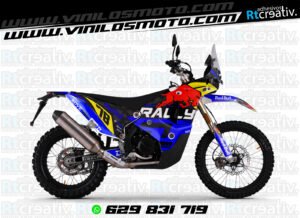 175€ - Kove 450 Rally | Diseño Rt001 15 ADHESIVOS Y PEGATINAS DE VINILO KOVE 450 RALLY Rt001-08