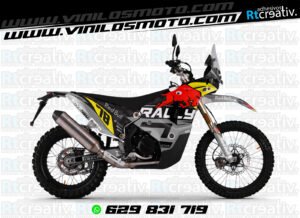 175€ - Kove 450 Rally | Diseño Rt001 19 ADHESIVOS Y PEGATINAS DE VINILO KOVE 450 RALLY Rt001-10