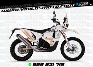 ADHESIVOS Y PEGATINAS DE VINILO KOVE 450 RALLY Rt002-04